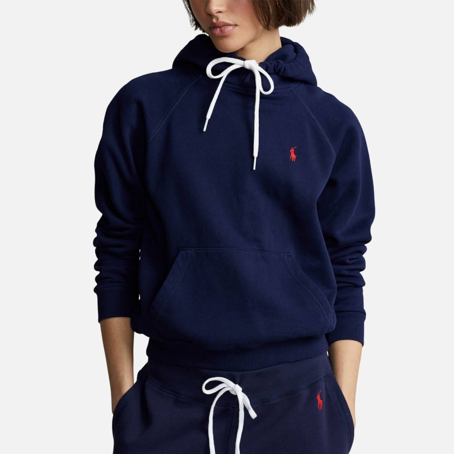 Woemn Polo Ralph Lauren Hoodies & Sweats | Polo Ralph Lauren Women'S Lightweight Hoody - Cruise Navy