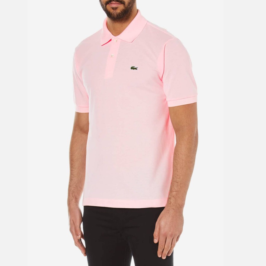 Men Lacoste Polo Shirts | Lacoste Men'S Classic Polo Shirt - Pale