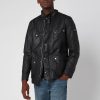 Men Barbour International Jackets & Coats | Barbour International Men'S Duke Wax Jacket - Sage