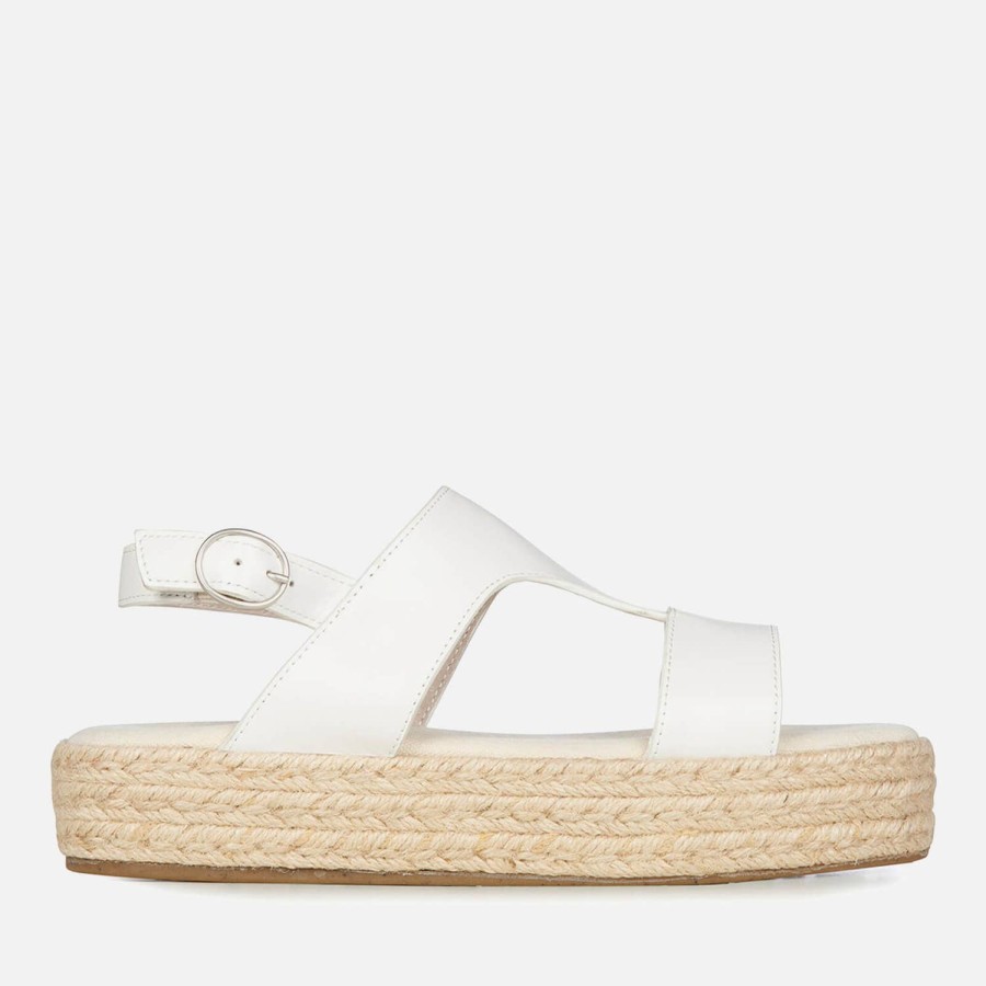 Footwear EMU Australia Espadrilles | Emu Australia Women'S Babinda Leather Espadrille Sandals