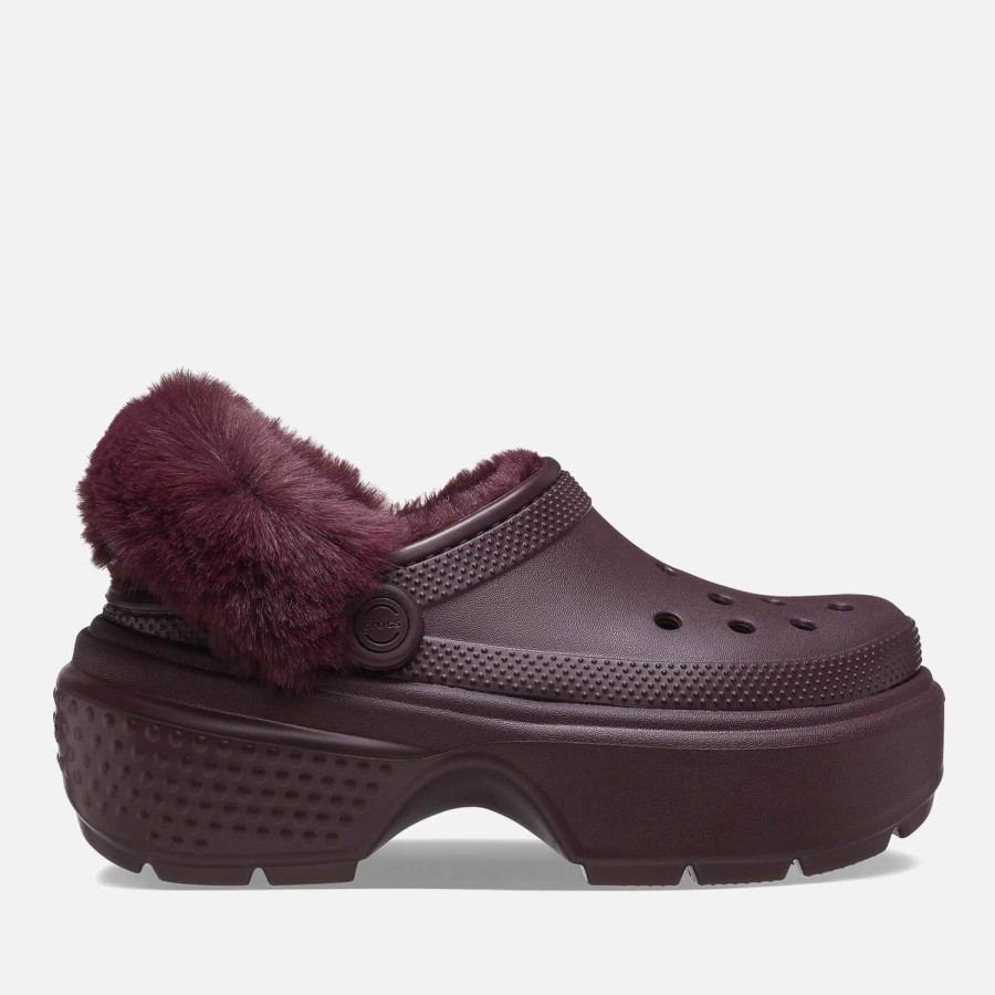 Footwear Crocs Clogs | Crocs Women'S Stomp Lined Croslite Clogs