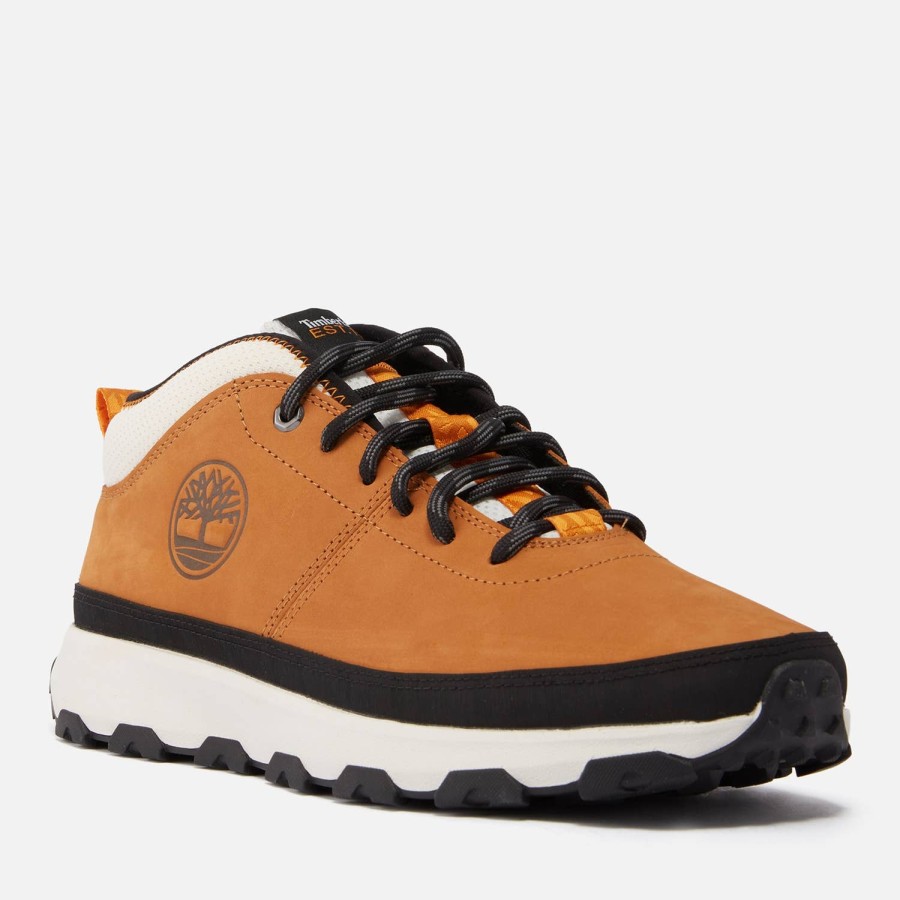 Footwear Timberland Boots | Timberland Men'S Euro Sprint Nubuck Hiker Boots