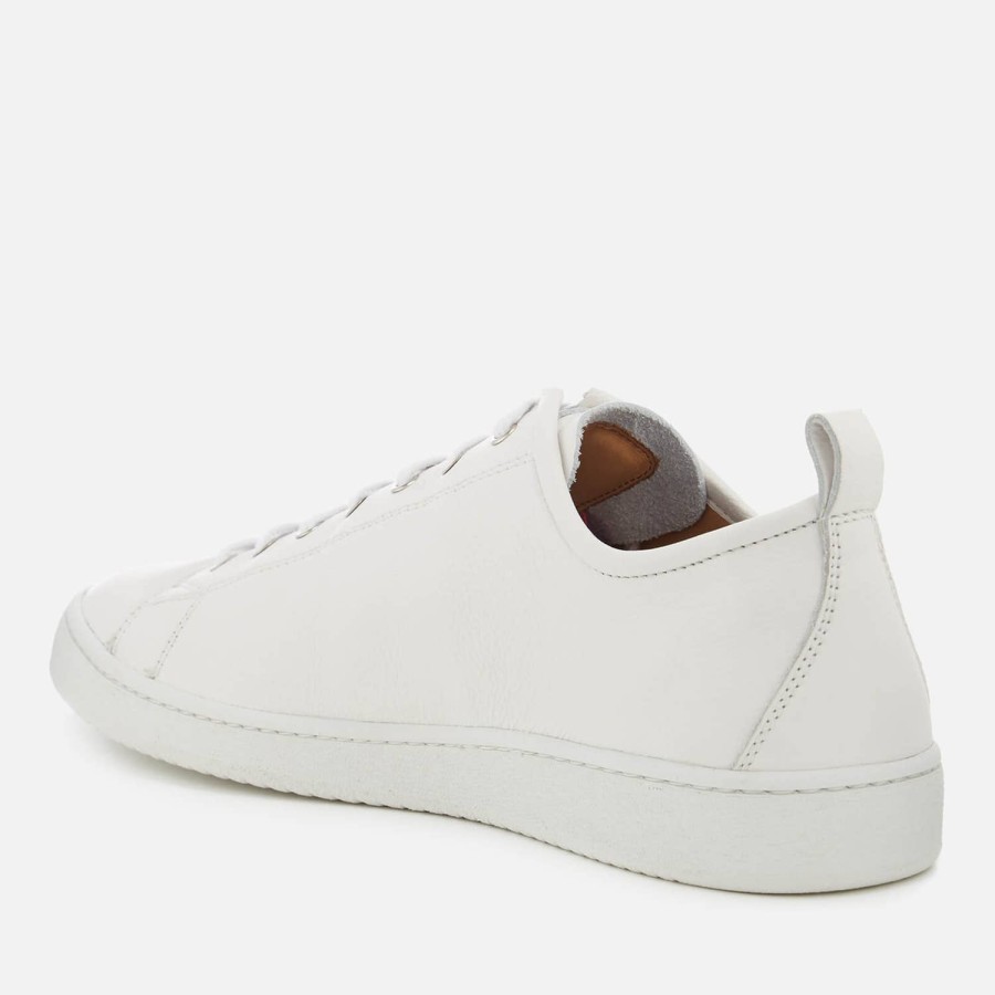 Footwear PS Paul Smith Trainers | Ps Paul Smith Men'S Miyata Leather Low Top Trainers - White