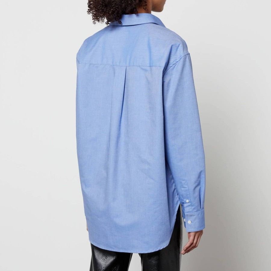 Woemn Samsøe Samsøe Shirts & Blouses | Samsoe Samsoe Lova 15041 Oxford Organic Cotton Shirt