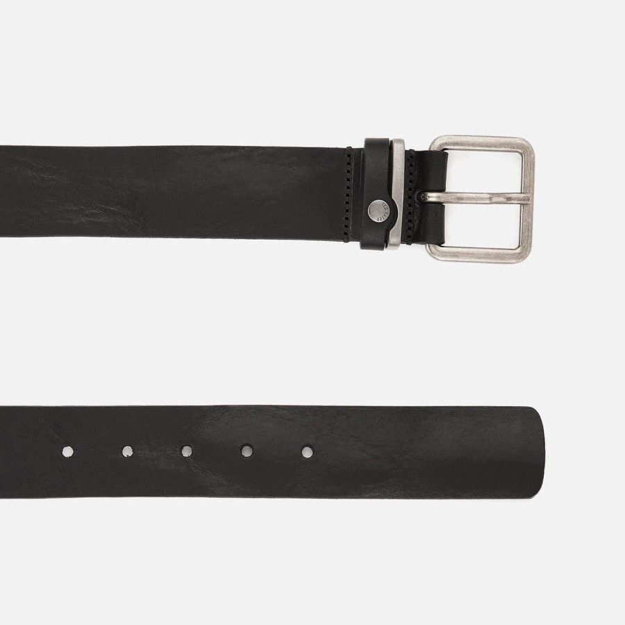 Men Ted Baker Belts | Ted Baker Men'S Katchup Belt Black