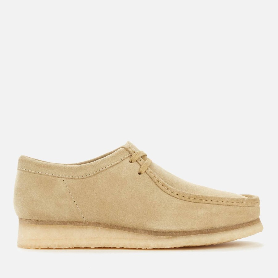 Footwear Clarks Originals Shoes | Clarks Originals Men'S Suede Wallabee Shoes - Maple