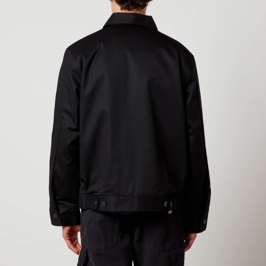 Men Dickies Jackets & Coats | Dickies Men'S Lined Eisenhower Canvas Jacket