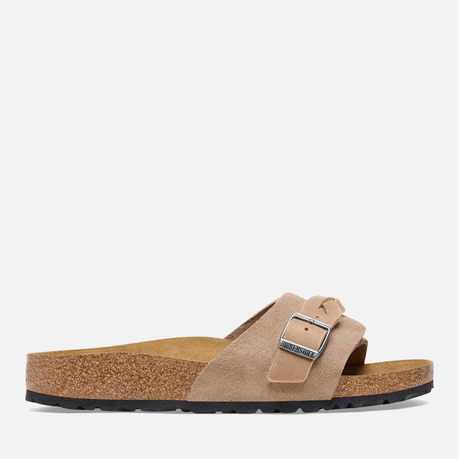 Footwear Birkenstock Footwear | Birkenstock Women'S Pula Suede Slim Fit Sandals