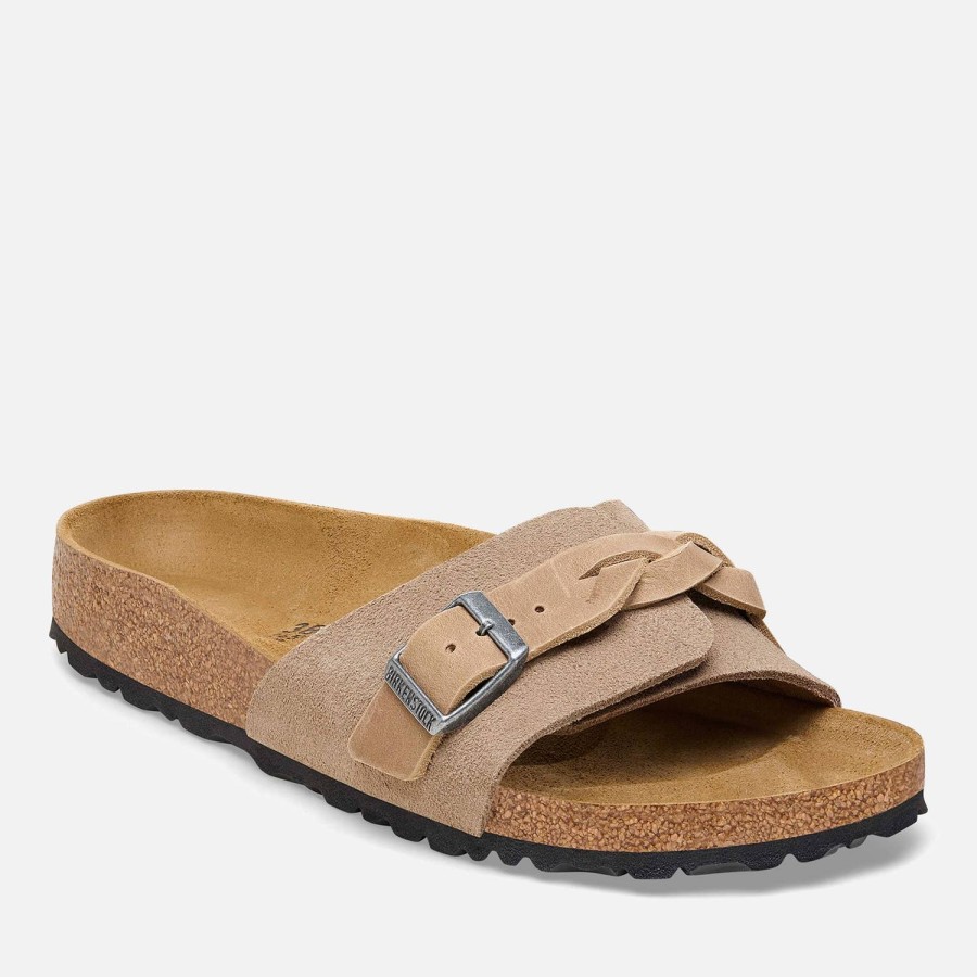 Footwear Birkenstock Footwear | Birkenstock Women'S Pula Suede Slim Fit Sandals