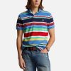 Men Polo Ralph Lauren Polo Shirts | Polo Ralph Lauren Colourblock Cotton-Pique Polo Shirt