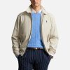 Men Polo Ralph Lauren Jackets & Coats | Polo Ralph Lauren Men'S Lined Windbreaker Jacket - Stoneware Grey