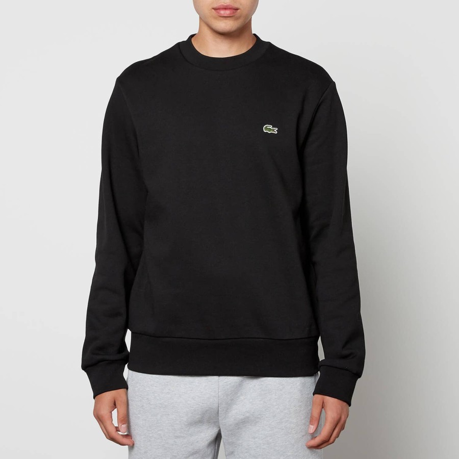 Men Lacoste Hoodies & Sweats | Lacoste Logo-Embroidered Cotton-Blend Jersey Sweatshirt