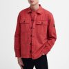 Men Barbour International Shirts | Barbour International Adey Canvas Overshirt