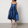 Woemn Sister Jane Dresses | Sister Jane Miro Floral-Brocade Tiered Dress