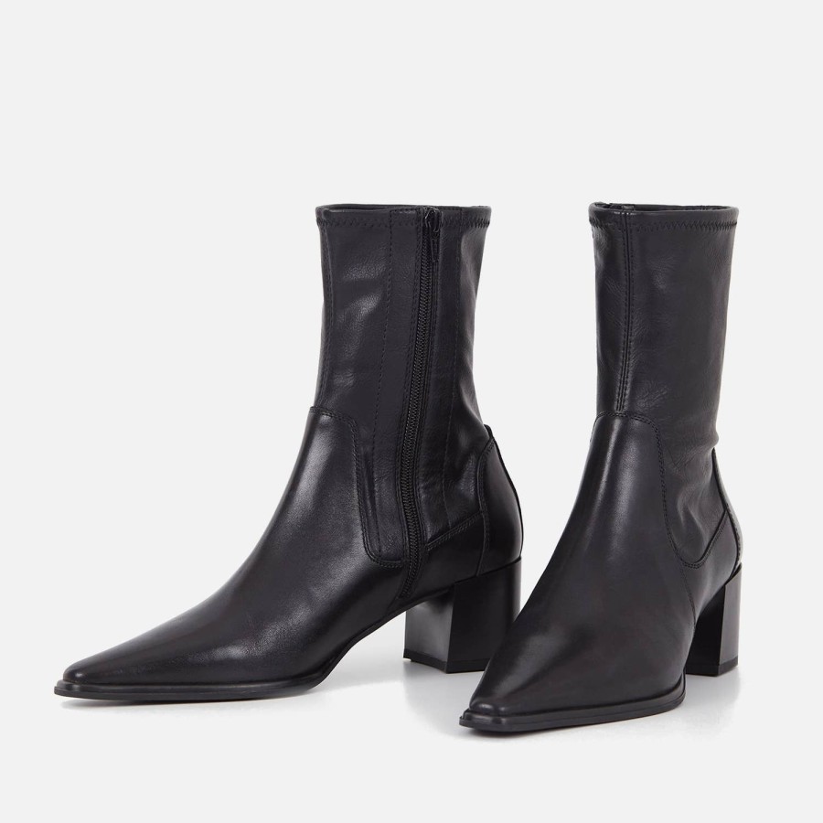 Footwear Vagabond Footwear | Vagabond Women'S Giselle Leather Ankle Boots