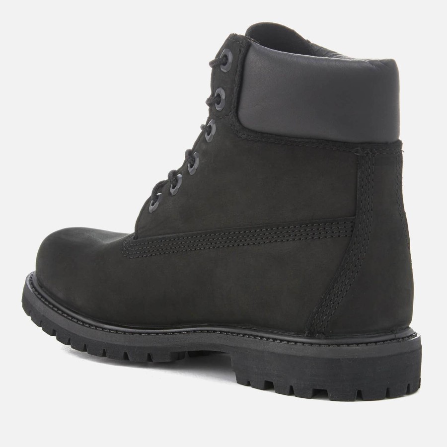 Footwear Timberland Boots | Timberland Women'S 6 Inch Nubuck Premium Boots - Black