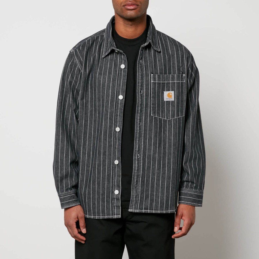 Men Carhartt WIP Shirts | Carhartt Wip Orlean Denim Shirt Jacket