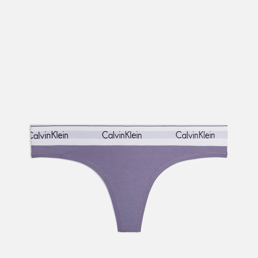 Woemn Calvin Klein Clothing | Calvin Klein Underwear Cotton-Blend Thong