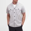 Men Barbour International Shirts | Barbour International Belmont Short Sleeved Cotton-Blend Shirt