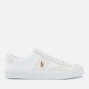 Footwear Polo Ralph Lauren Trainers | Polo Ralph Lauren Men'S Sayer Canvas And Suede Trainers