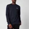 Men EA7 Hoodies & Sweats | Ea7 Men'S Core Id Crewneck Sweatshirt - Night Blue/Silver