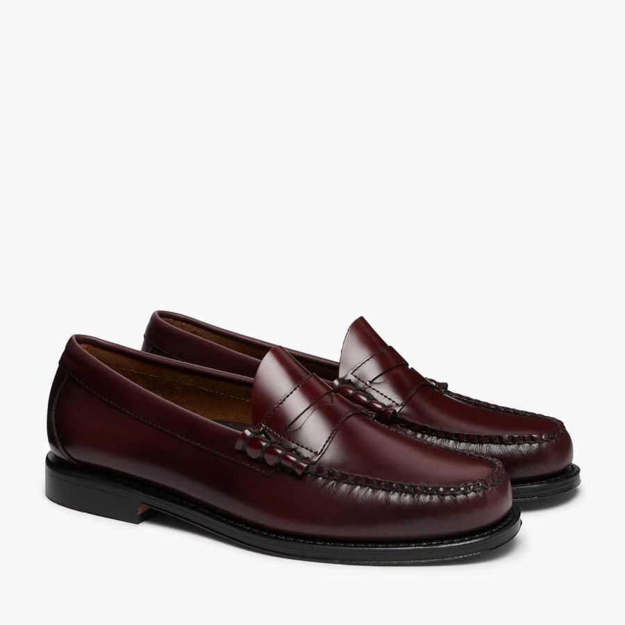 Footwear G.H. Bass & Co Shoes | G.H. Bass & Co. Men'S Larson Leather Moc Penny Loafers