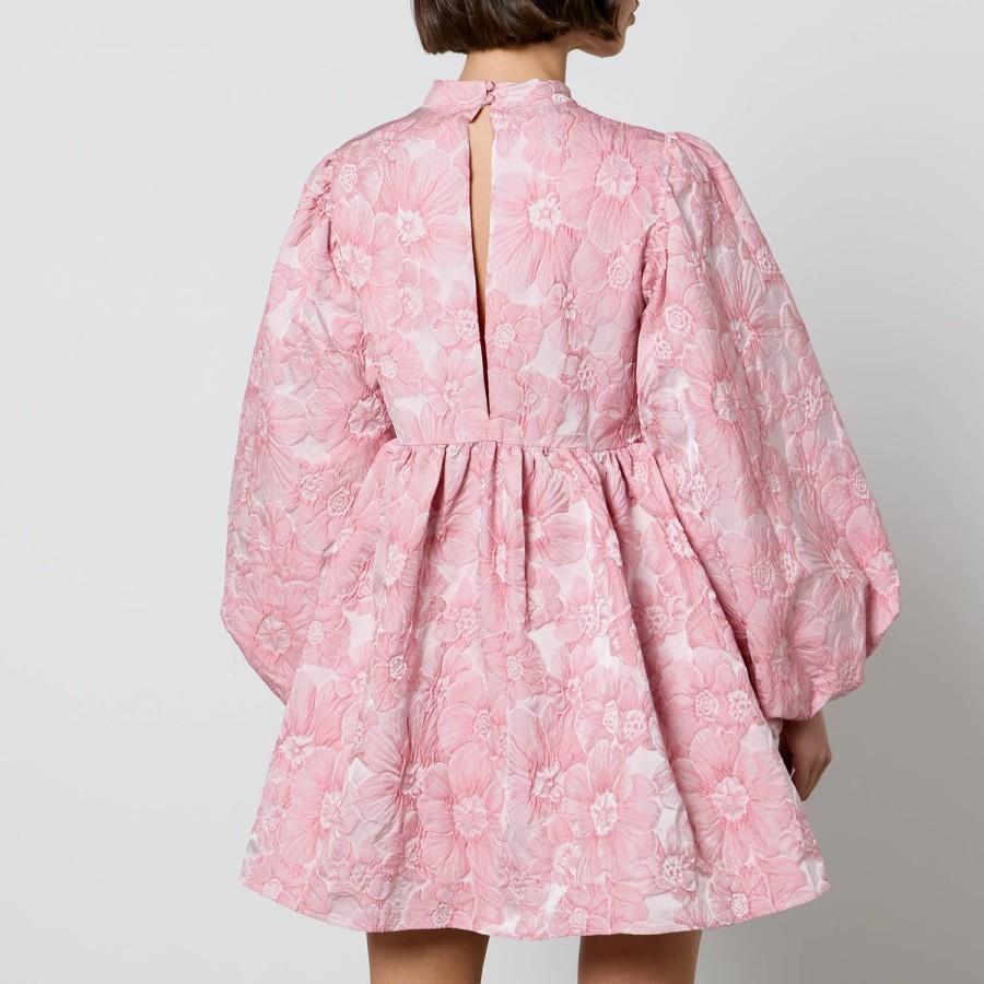 Woemn Sister Jane Dresses | Sister Jane Dream Collectors Floral-Jacquard Mini Dress