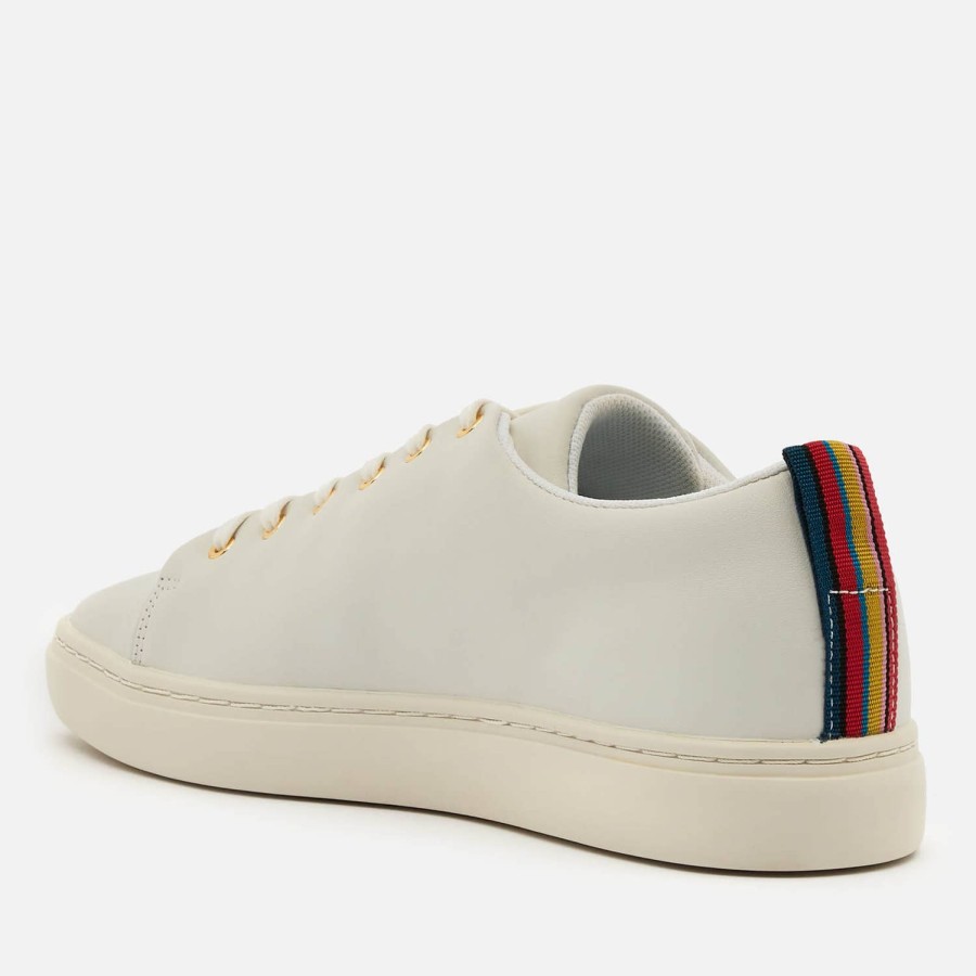 Footwear Paul Smith Trainers | Paul Smith Women'S Lee Leather Cupsole Trainers - White