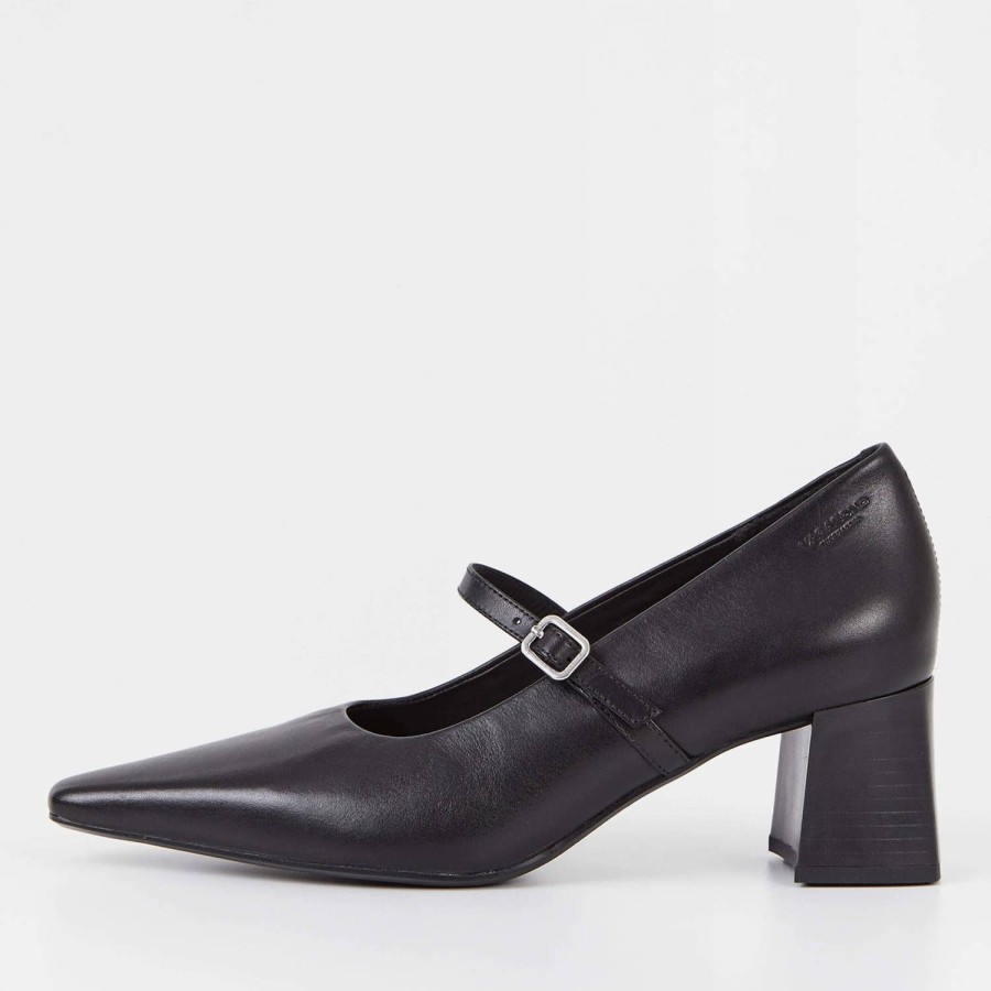 Footwear Vagabond Footwear | Vagabond Women'S Altea Leather Mary-Jane Heels