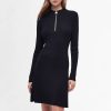 Woemn Barbour International Dresses | Barbour International Solar Ribbed-Knit Dress