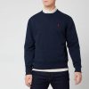 Men Polo Ralph Lauren Hoodies & Sweats | Polo Ralph Lauren Men'S Fleece Sweatshirt - Cruise Navy