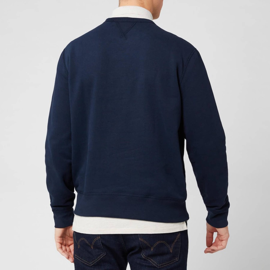 Men Polo Ralph Lauren Hoodies & Sweats | Polo Ralph Lauren Men'S Fleece Sweatshirt - Cruise Navy