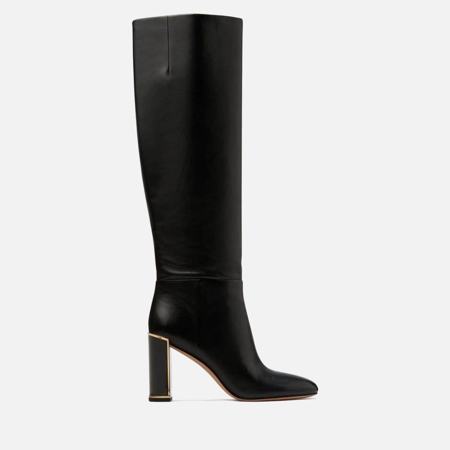 Footwear Kate Spade New York Heels | Kate Spade New York Merritt Leather Knee High Heeled Boots