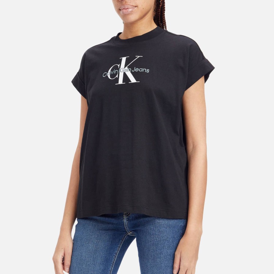 Woemn Calvin Klein Jeans Clothing | Calvin Klein Jeans Cotton-Jersey T-Shirt