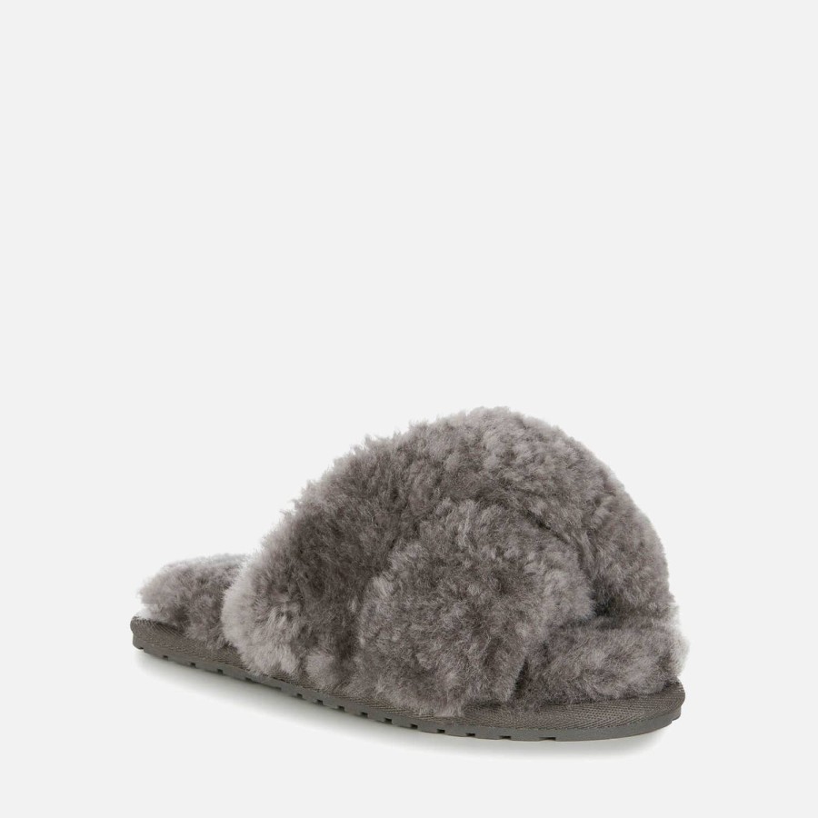 Child & Baby EMU Australia Footwear | Emu Australia Kids' Mayberry Teens Slippers Charcoal