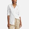 Woemn Polo Ralph Lauren Shirts & Blouses | Polo Ralph Lauren Long Sleeve Cotton Knit Shirt