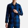 Men Calvin Klein Socks & Underwear | Calvin Klein Long Sleeved Cotton-Flannel Pyjama Shirt