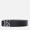 Men HUGO Accessories | Hugo Sta_Sz35 Leather Belt