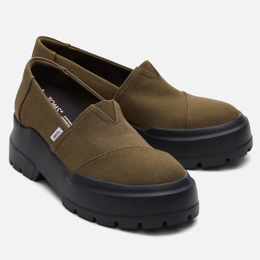 Footwear TOMS Loafers | Toms Alpargata Combat Low Loafers