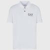 Men EA7 Polo Shirts | Ea7 Logo-Print Pique Polo Shirt