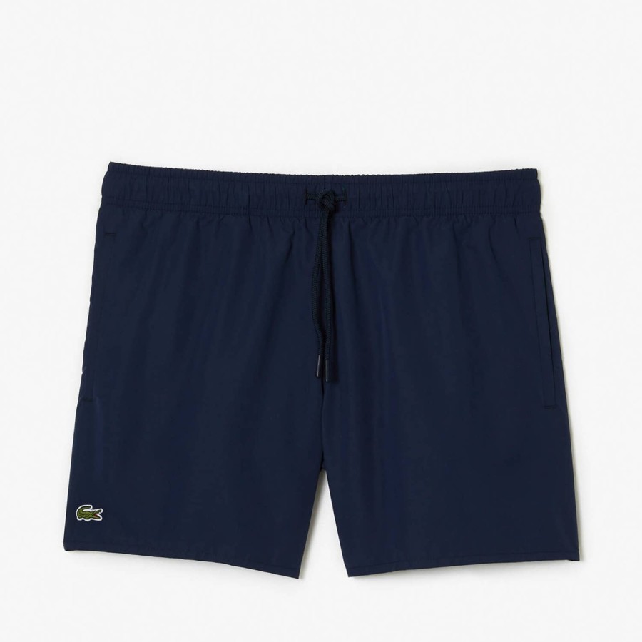 Men Lacoste Swimwear | Lacoste Logo-Appliqued Shell Swim Shorts