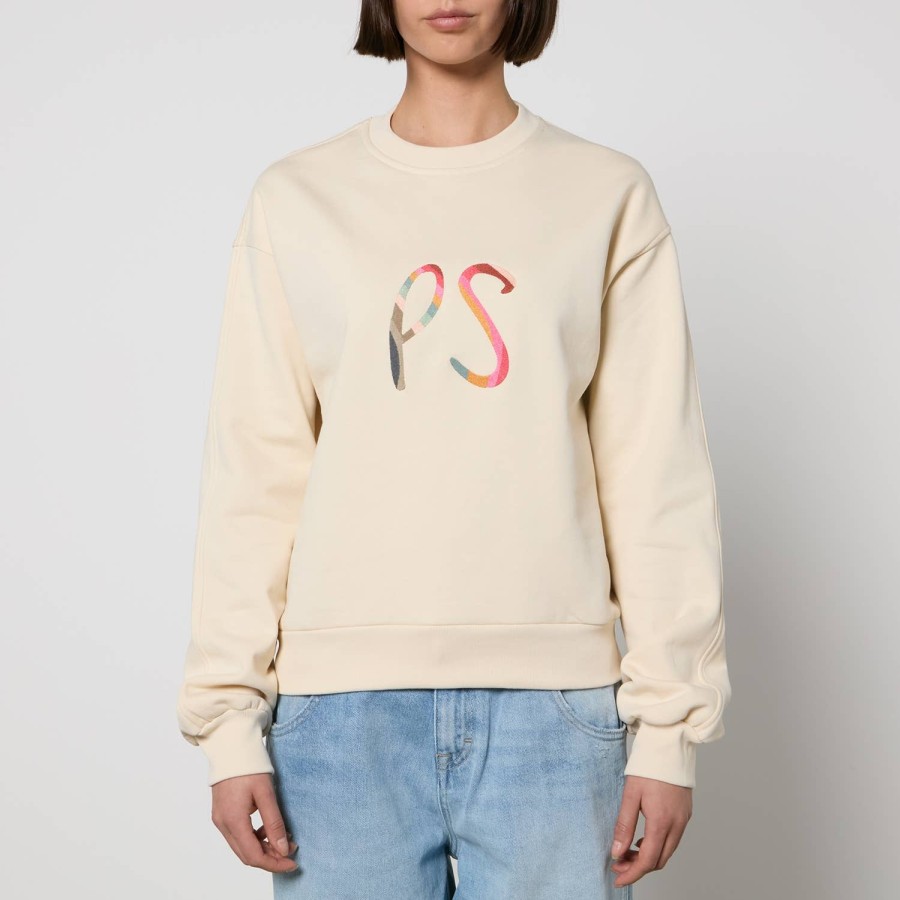 Woemn PS Paul Smith Hoodies & Sweats | Ps Paul Smith Logo Cotton Sweatshirt