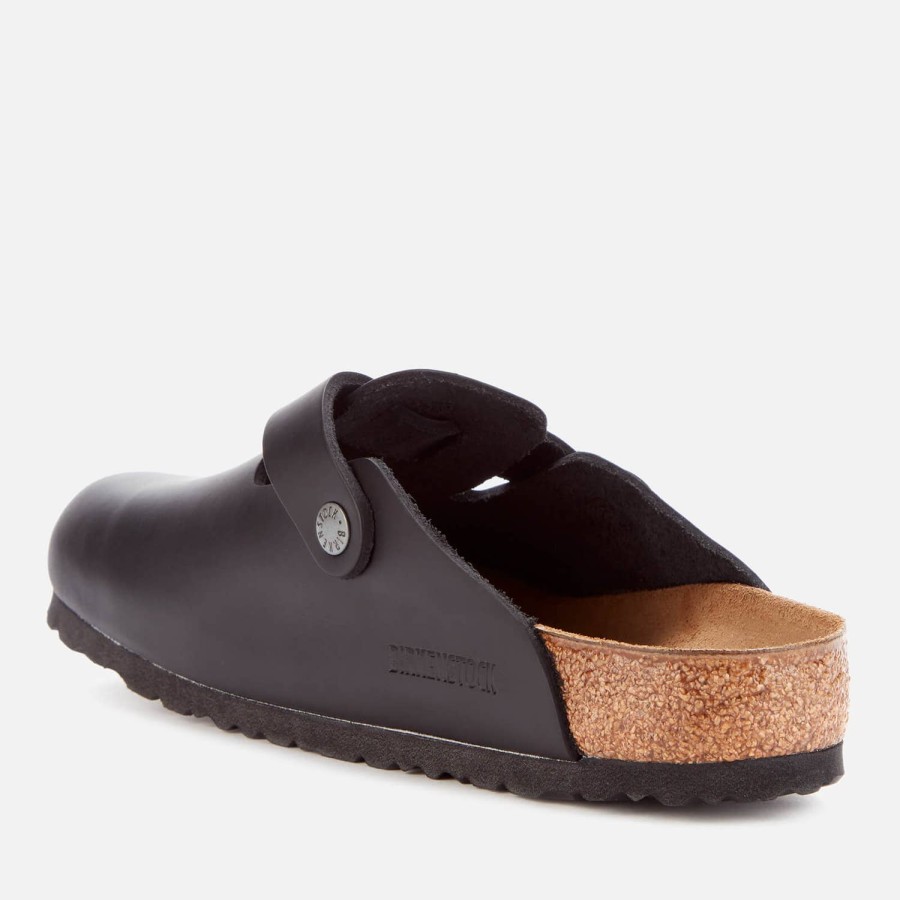 Footwear Birkenstock Sandals | Birkenstock Men'S Boston Oiled Leather Mules