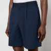 Men Wax London Shorts | Wax London Linton Cotton-Blend Seersucker Shorts